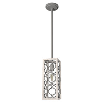 Gablecrest One Light Mini Pendant in Distressed White (47|19391)