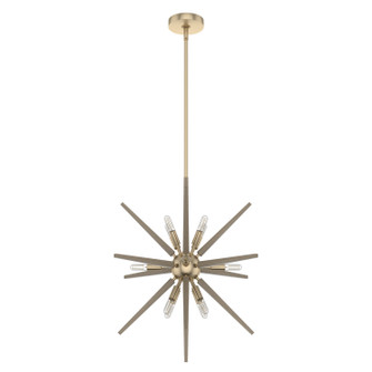 Jupiter Star 12 Light Pendant in Alturas Gold (47|19341)