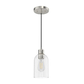Lochemeade One Light Pendant in Brushed Nickel (47|19200)