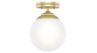 Hepburn One Light Flush Mount in Modern Brass (47|19020)