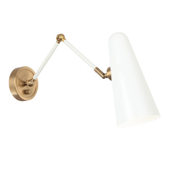 Blink One Light Wall Sconce in White (423|S05221WH)