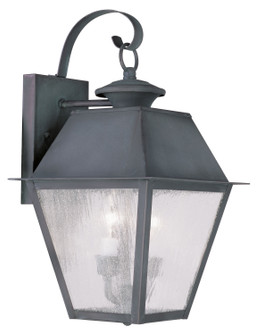 Mansfield Two Light Outdoor Wall Lantern in Charcoal (107|2165-61)