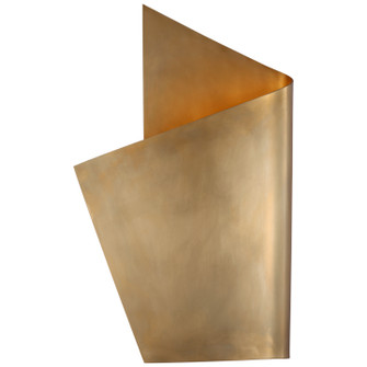 Piel LED Wall Sconce in Antique-Burnished Brass (268|KW 2632AB)