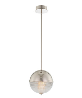 Portland LED Mini Pendant in Polished Nickel (33|512112PN)