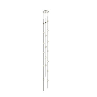 Constellation LED Pendant in Satin Nickel (69|2161.13C-T-27)