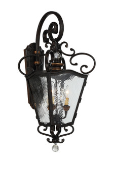 Brixton Ivy Three Light Outdoor Lantern in Terraza Village Aged Patina W/ (7|9333-270)