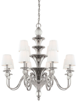 Aise 12 Light Chandelier in Polished Nickel (29|N6611-613)