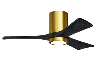 Irene 42''Ceiling Fan in Brushed Brass (101|IR3HLK-BRBR-BK-42)