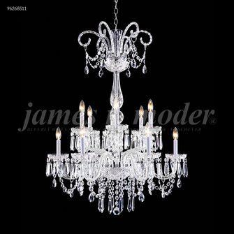 Venetian 12 Light Chandelier in Silver (64|96268S11)