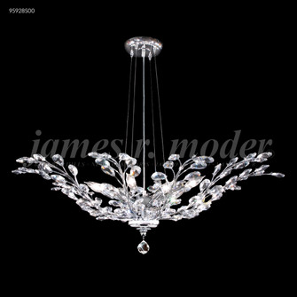 Florale Eight Light Pendant in Silver (64|95928S00)