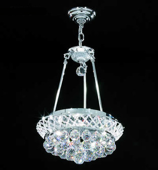 Jacqueline Four Light Chandelier in Silver (64|94137S22)