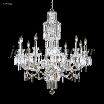 Buckingham Ten Light Chandelier in Silver (64|93950S11)