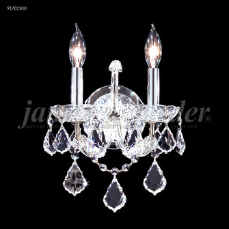 Maria Theresa Grand Two Light Wall Sconce in Silver (64|91702S00)