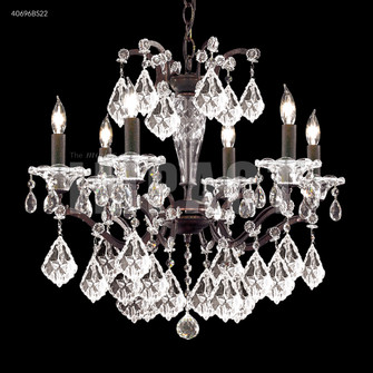 Cosenza Six Light Chandelier in Burnt Sienna (64|40696BS22)