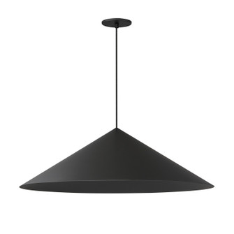 Pitch LED Pendant in Black (86|E34503-BK)