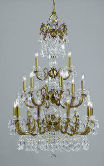 Vienna Palace 18 Light Chandelier in Renovation Brass (92|69809 RNB C)