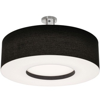 Montclair LED Flush Mount in Satin Nickel (162|MCF3044L5AJUD-BKSF)