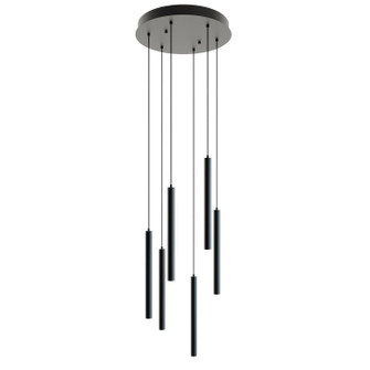 Eli LED Pendant in Black (162|ELIP01L30UDBKRND6)