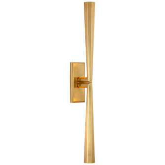 Galahad LED Wall Sconce in Hand-Rubbed Antique Brass (268|TOB 2716HAB)