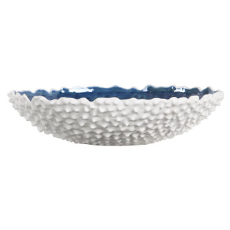 Ciji Bowl in White/Bright Blue (52|17579)