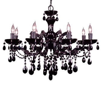 Rialto Traditional Eight Light Chandelier in Chrome (92|8348 CH CGT)