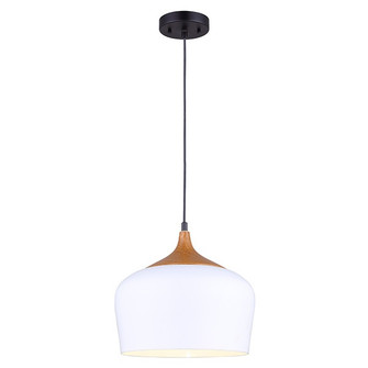 Raphael One Light Pendant in White (387|IPL614A01WH)