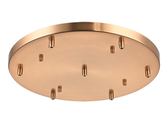 Multi Ceiling Canopy (Line Voltage) Ceiling Canopy in Aged Gold Brass (423|CP0107AG)