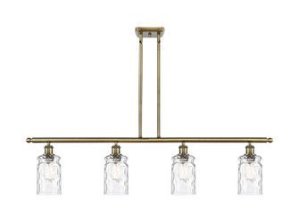 Ballston Four Light Island Pendant in Antique Brass (405|516-4I-AB-G352)