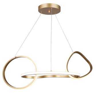 Zuri LED Chandelier in Gold (387|LCH234A32PGD)