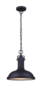 Marcella One Light Outdoor Lantern in Metal (387|IOL361BK)