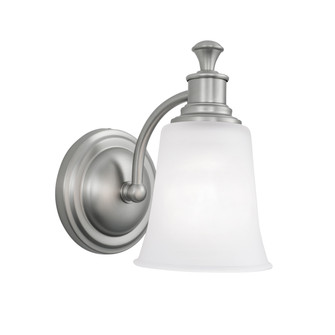 Sienna 1 Light Sconce One Light Wall Sconce in Brush Nickel (185|9721-BN-FR)