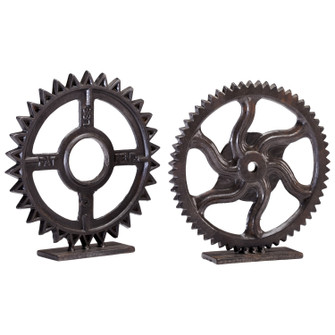 Gear Sculpture in Bronze (208|04731)