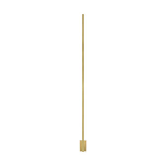 Stagger LED Wall Sconce in Natural Brass (182|700WSSTG63NB-LED927)