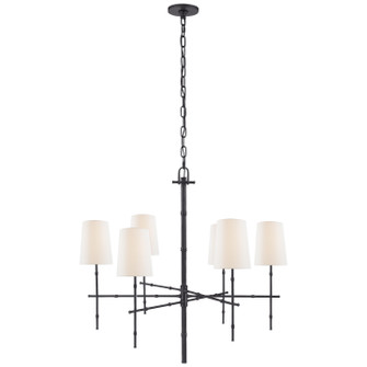 Grenol Six Light Chandelier in Bronze (268|S 5161BZ-L)