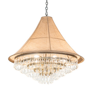 Mosier Six Light Pendant in Antique Brass (57|242372)