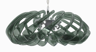 Donatella Eight Light Pendant in Polished Nickel (29|N9449)