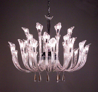 Inspiration 32 Light Chandelier in Chrome (92|82025 CH RED)
