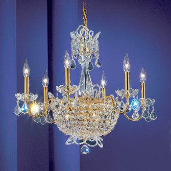 Crown Jewels 15 Light Chandelier in Gold Color Plated (92|69786 GP CP)