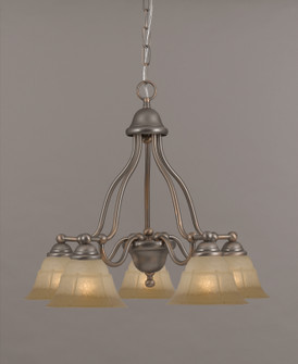 Providence Five Light Chandelier in Antique Copper (92|69625 ACP TCG)