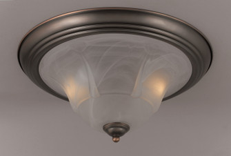 Providence Two Light Flush/Semi-Flush Mount in Antique Copper (92|69620 ACP WAG)