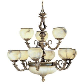 Alexandria I 12 Light Chandelier in Victorian Bronze (92|69609 VBZ)