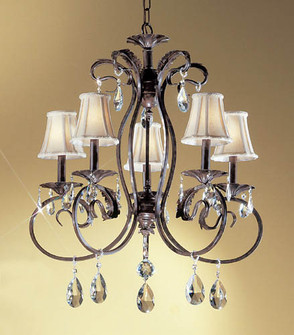 Manilla II Five Light Chandelier in English Bronze (92|68315 EB C)