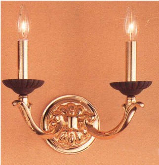 Orleans Two Light Wall Sconce in Bronze with Gold (92|67802 BZ/G)