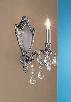 Chateau Imperial One Light Wall Sconce in Aged Pewter (92|57381 AGP CBK)