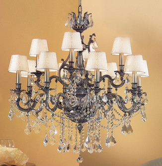 Majestic Imperial 12 Light Chandelier in French Gold (92|57359 FG CBK)