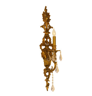 Majestic One Light Wall Sconce in French Gold (92|57341 FG CP)