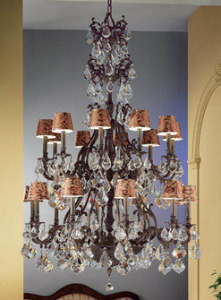 Majestic 20 Light Chandelier in French Gold (92|57340 FG CP)