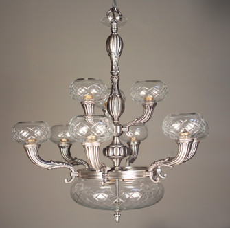 Chatham 12 Light Chandelier in Millennium Silver (92|57329 MS)