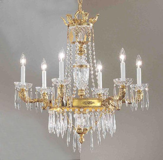 Duchess Six Light Chandelier in Bronze w/Black Patina (92|57316 BBK I)