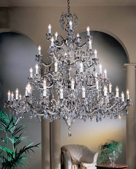 Princeton II 50 Light Chandelier in Millennium Silver (92|57250 MS C)